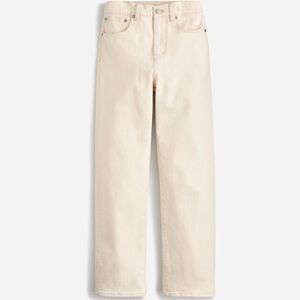 NWT Madewell The Plus '90s Straight Jean in Natural Canvas